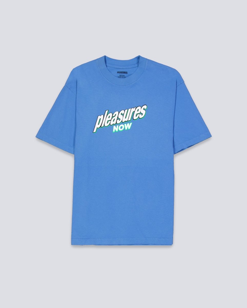 Camiseta Pleasures Quench Azul Unisex P25SU043-BLUE