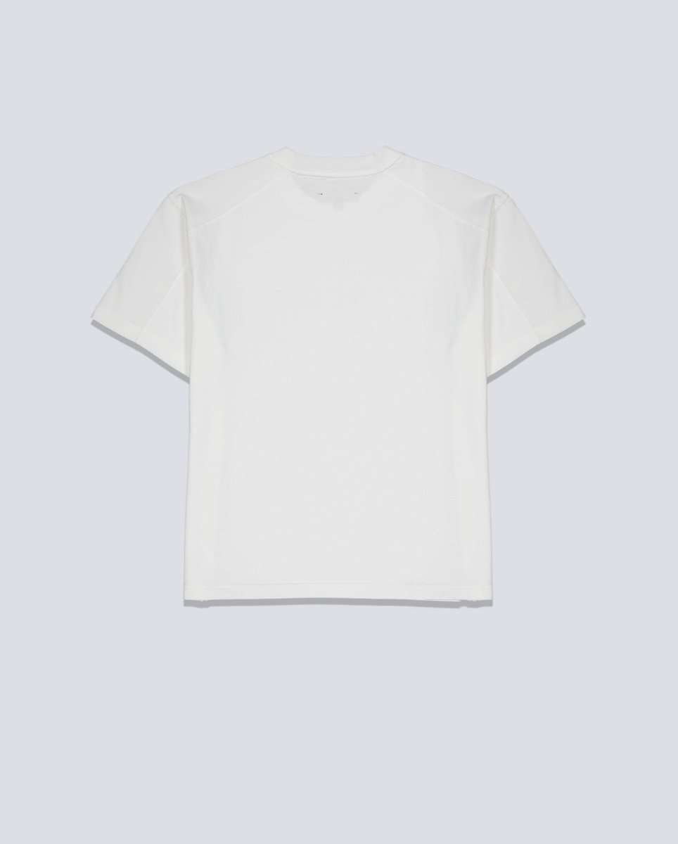 Camiseta Pleasures Relief Heavyweight Blanco Unisex