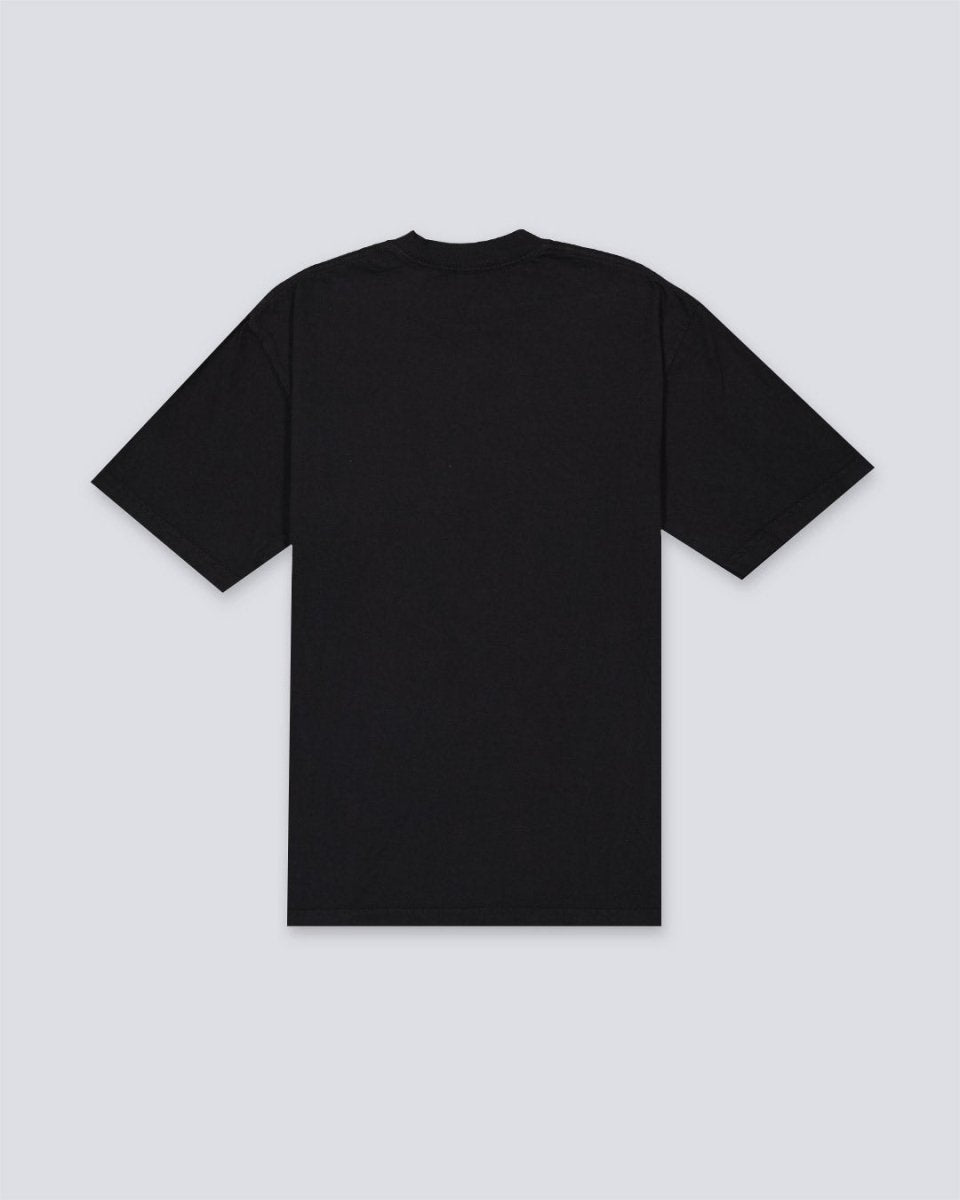 Camiseta Pleasures Satisfaction Negro Hombre P25SP052-BLACK