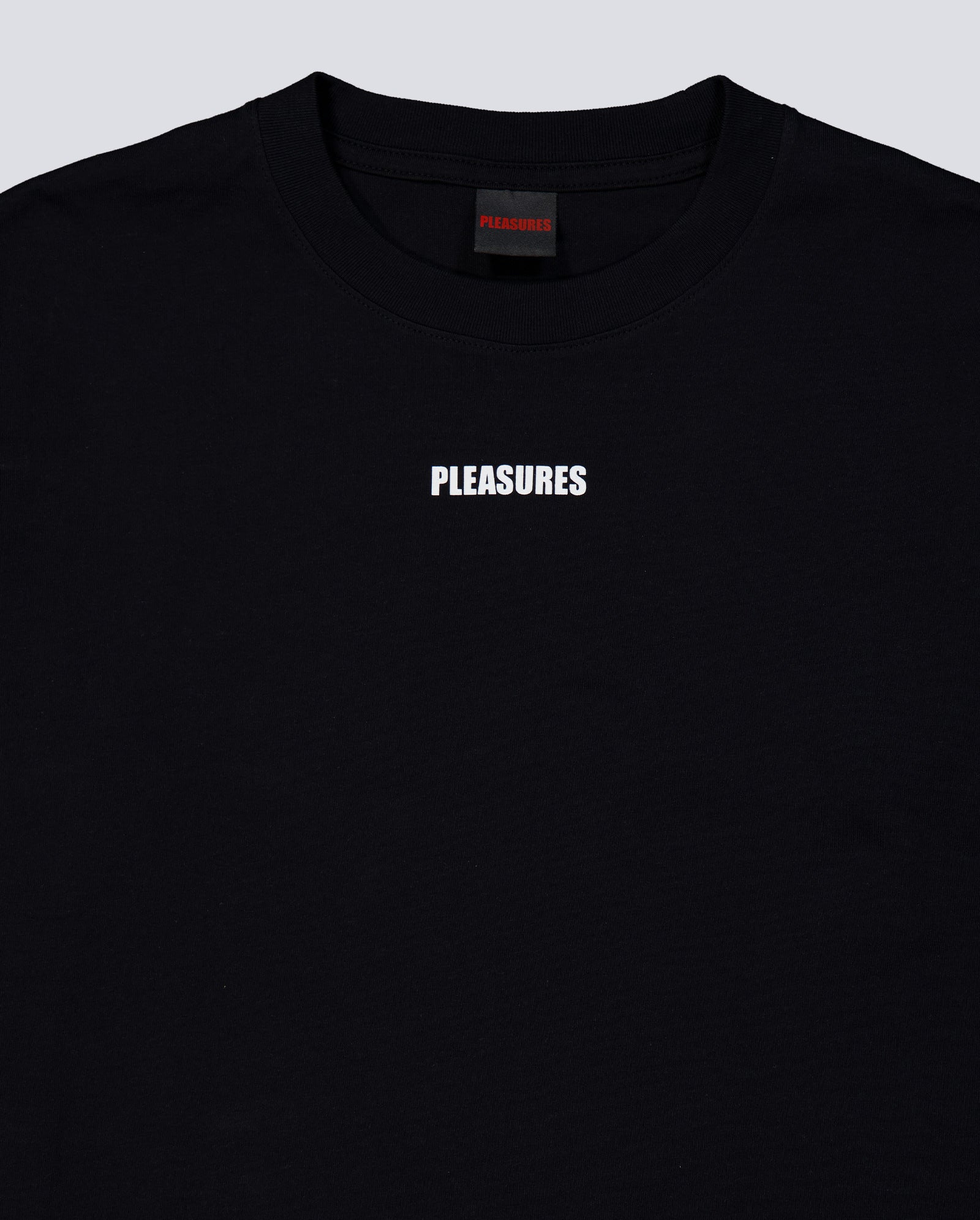 Camiseta Pleasures Wordmark Negro Unisex P26SP069