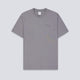 Camiseta Polar Skate Co. Contrast Tee Stroke Logo Gris Unisex