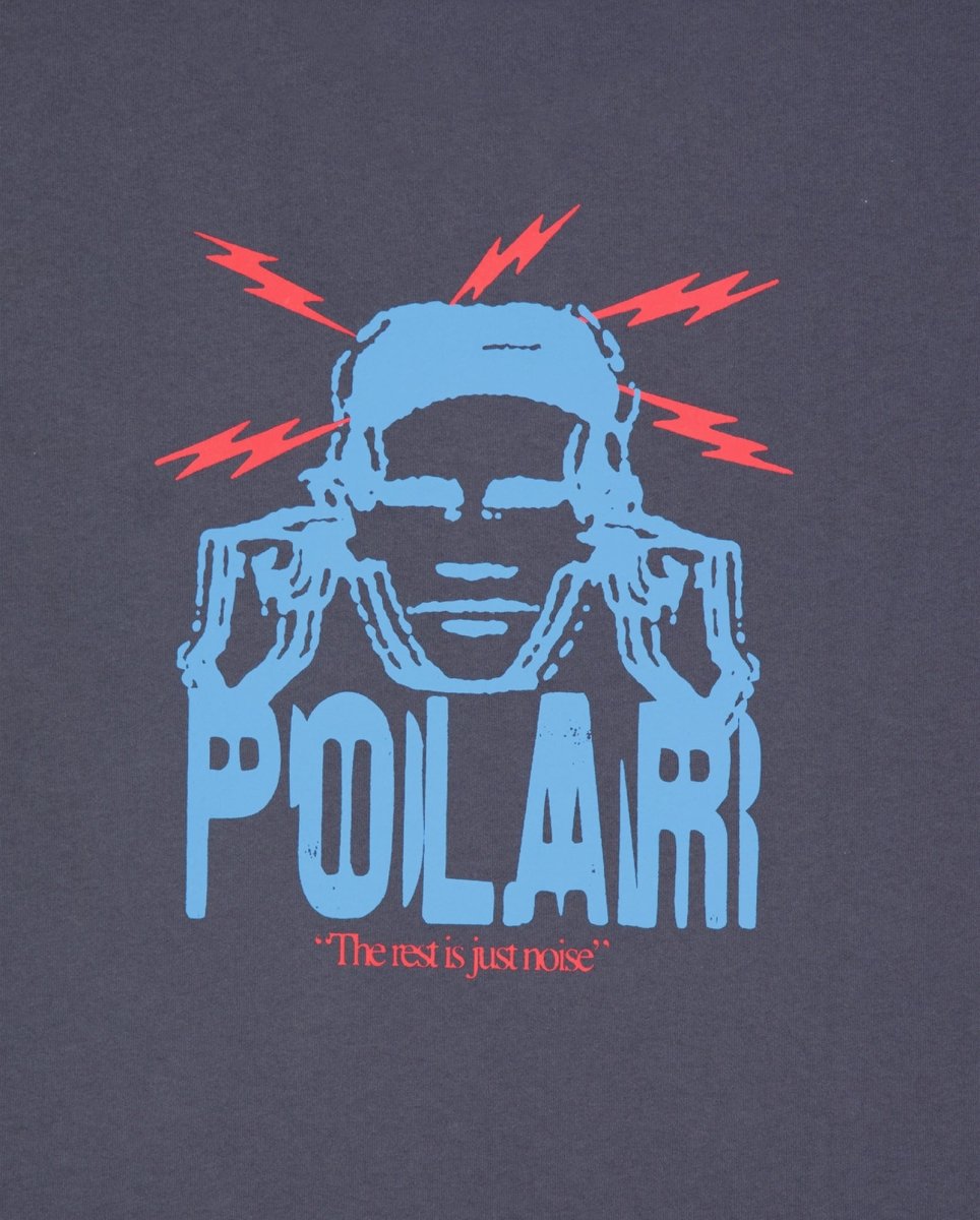 Camiseta Polar Skate Co. Noise Graphite Gris Unisex POLARSS25-48