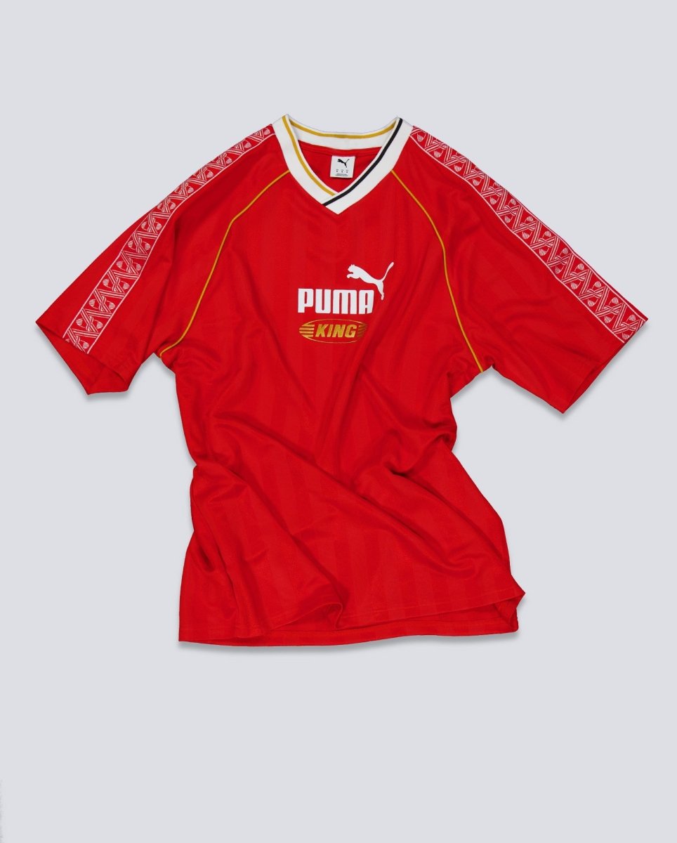 Camiseta Puma King Relaxed Football Jersey Rojo Unisex 632563-11