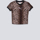 Camiseta Puma Leo Luxe Negro Mujer