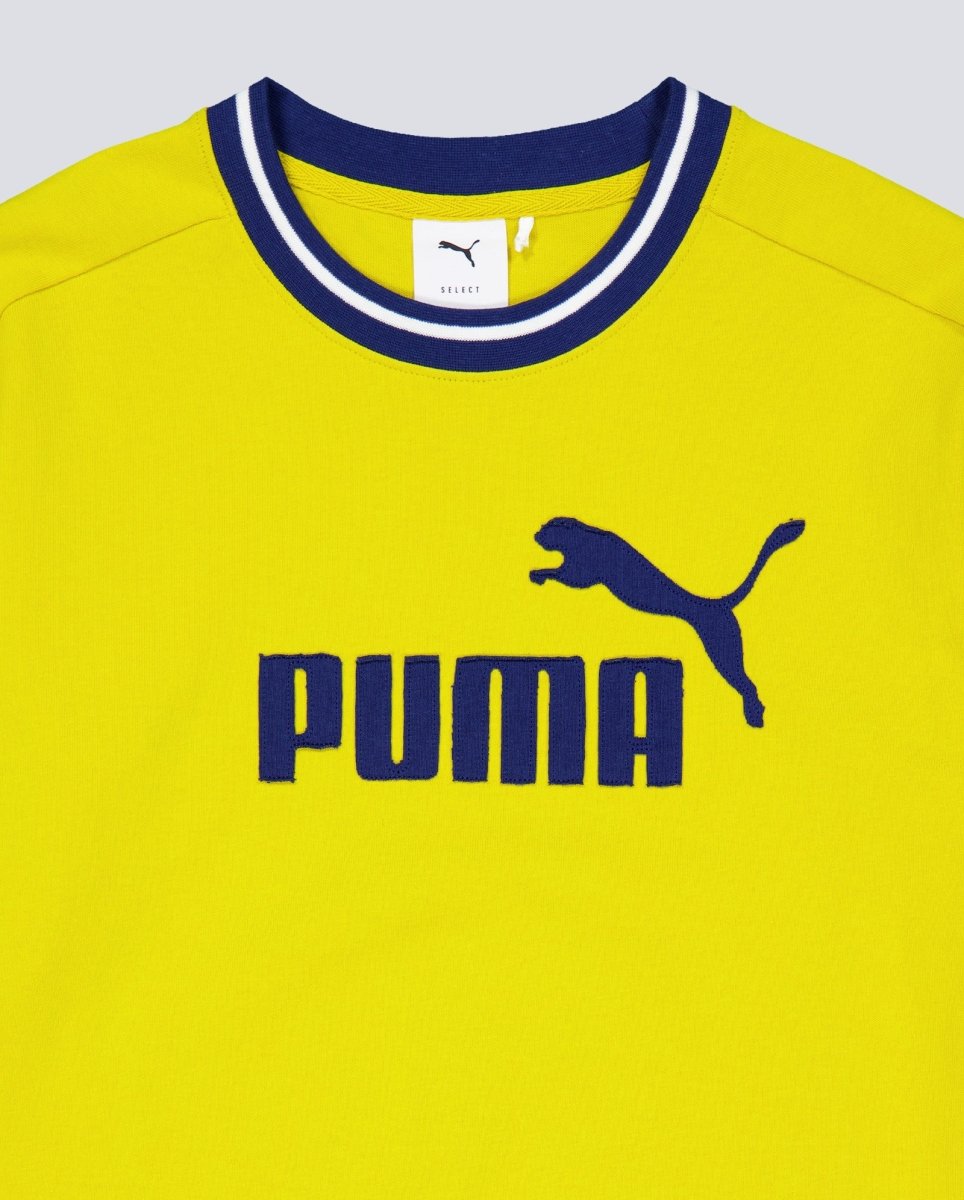 Camiseta Puma T7 Ringer Amarillo Hombre 635189-19