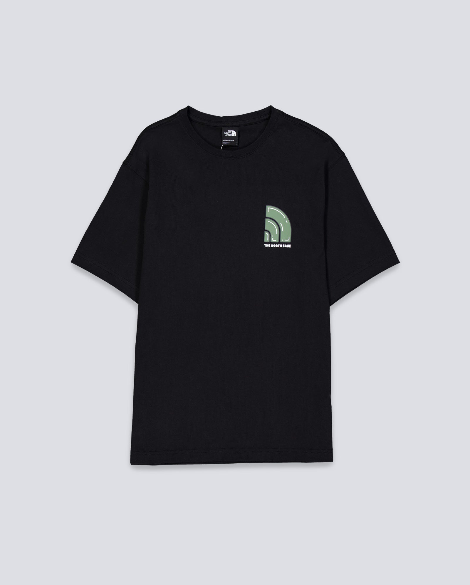 Camiseta The North Face Bubble Logo Negro Unisex NF0A8F2RJK31