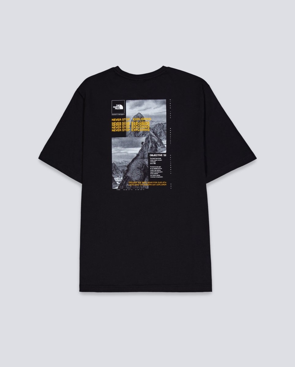 Camiseta The North Face Collage Negro Unisex NF0A89FRAGG1