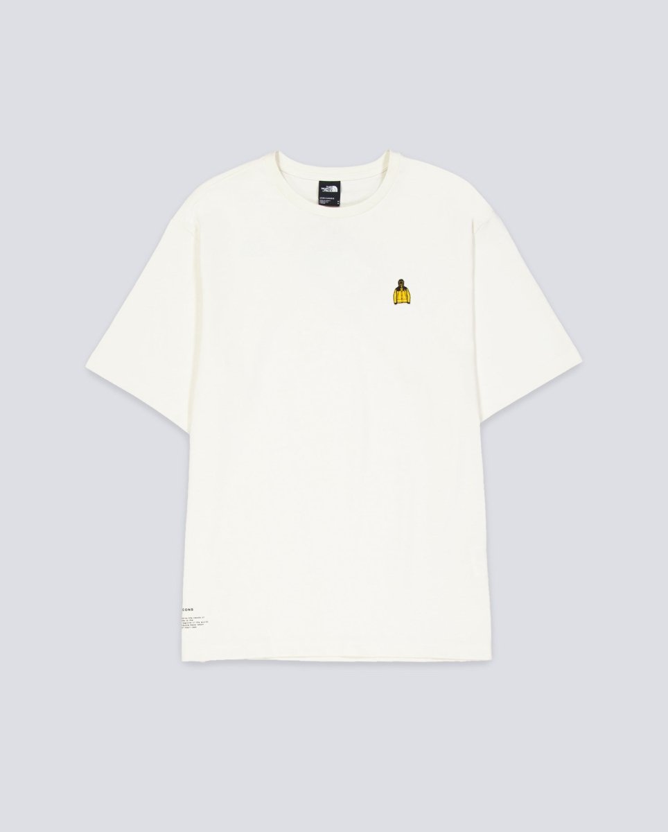 Camiseta The North Face Icon Mountain Blanco Hombre NF0A8EU7QLI1