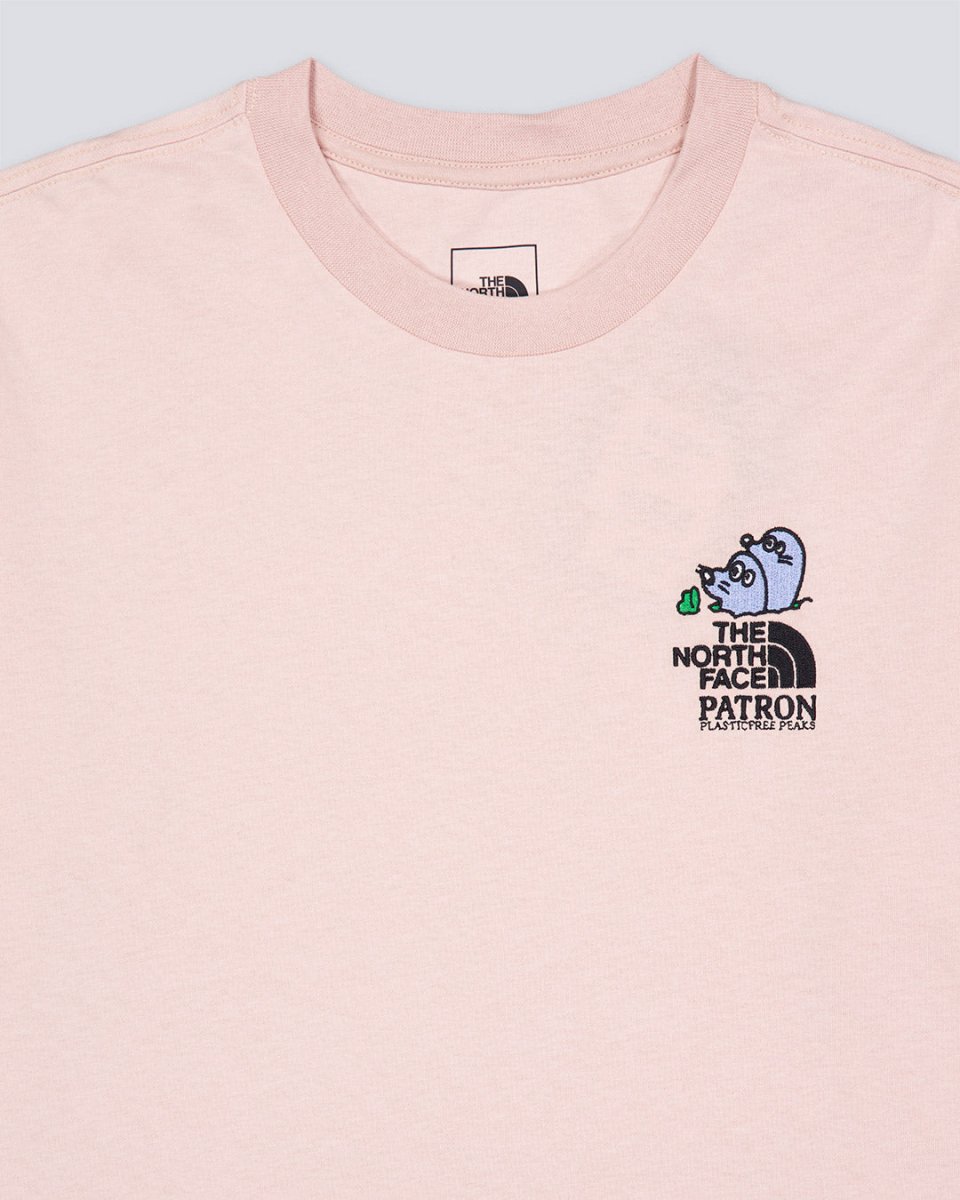 Camiseta The North Face Mountain Cleanup Rosa Unisex NF0A8C4DLK61
