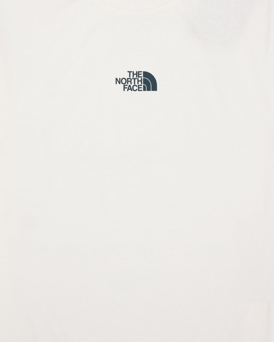 Camiseta The North Face U Mountain Fun Oversized Blanco Hombre NF0A8F2NQLI1