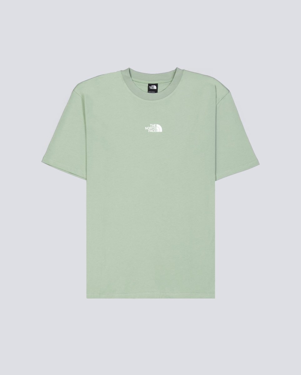 Camiseta The North Face U Mountain Fun Oversized Verde Hombre NF0A8F2NBQ11