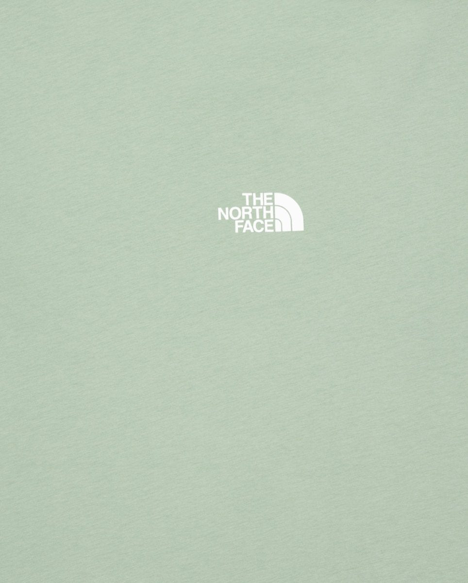 Camiseta The North Face U Mountain Fun Oversized Verde Hombre NF0A8F2NBQ11