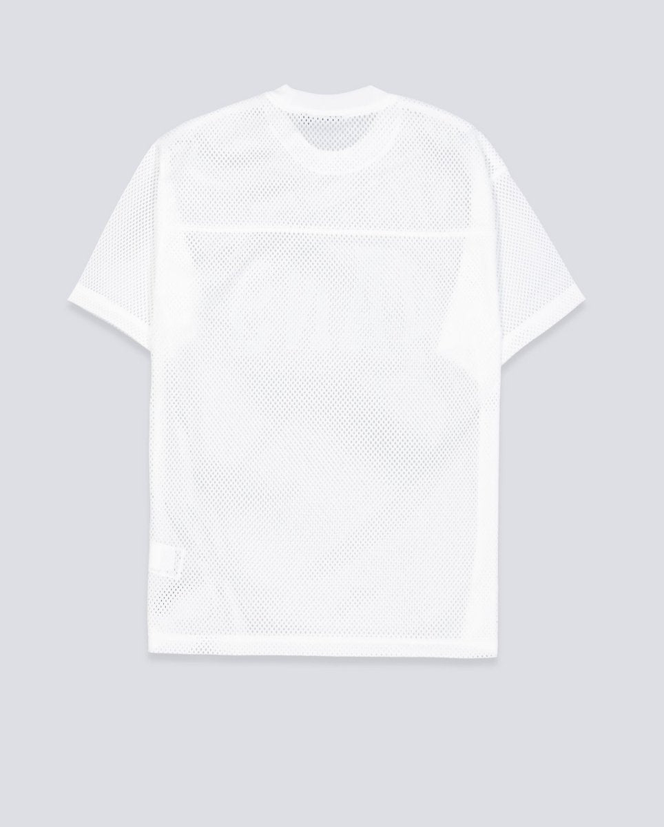 Camiseta Vans Arched Football Blanca Unisex VN000KUPWHT
