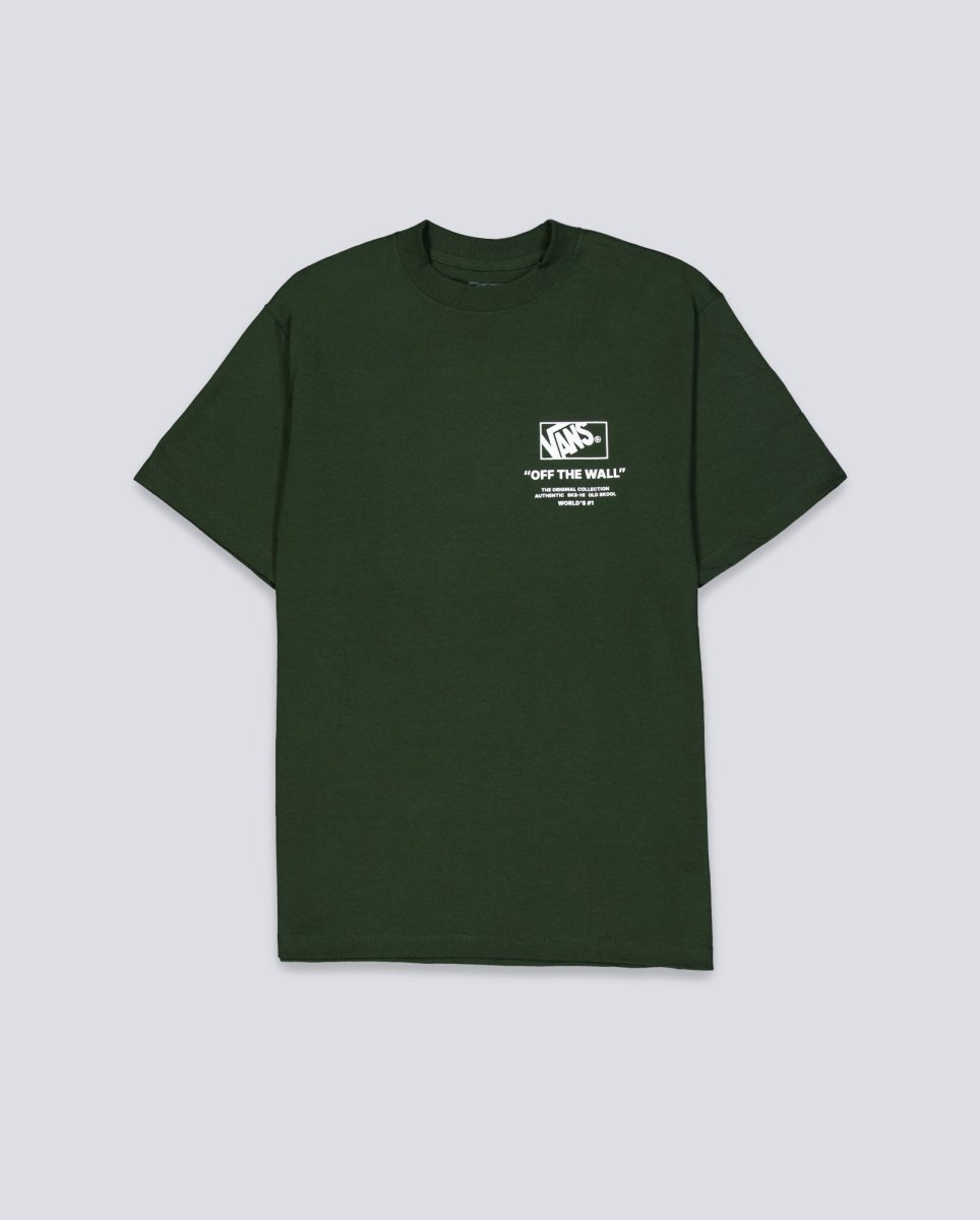 Camiseta Vans Stockpile SS Verde Unisex VN000PEWEMU1
