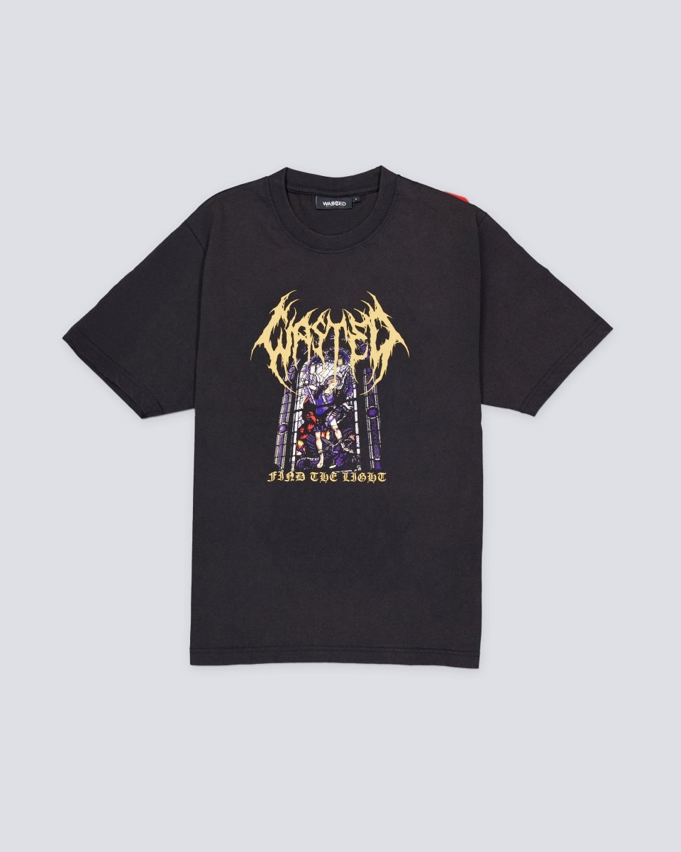 Camiseta Wasted Paris Light Negro Hombre