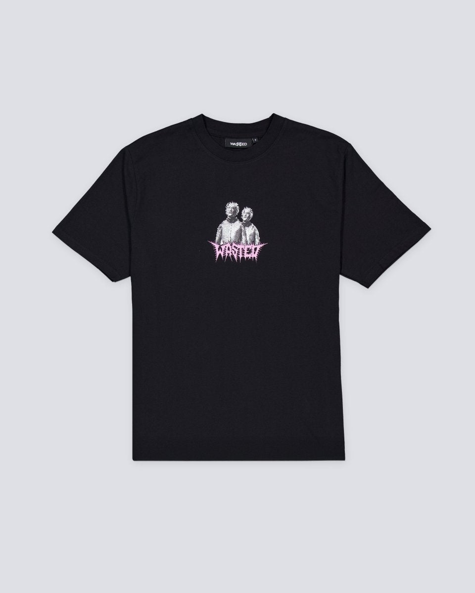 Camiseta Wasted Paris Pike Negro Hombre WSTDSS25-23-BLK