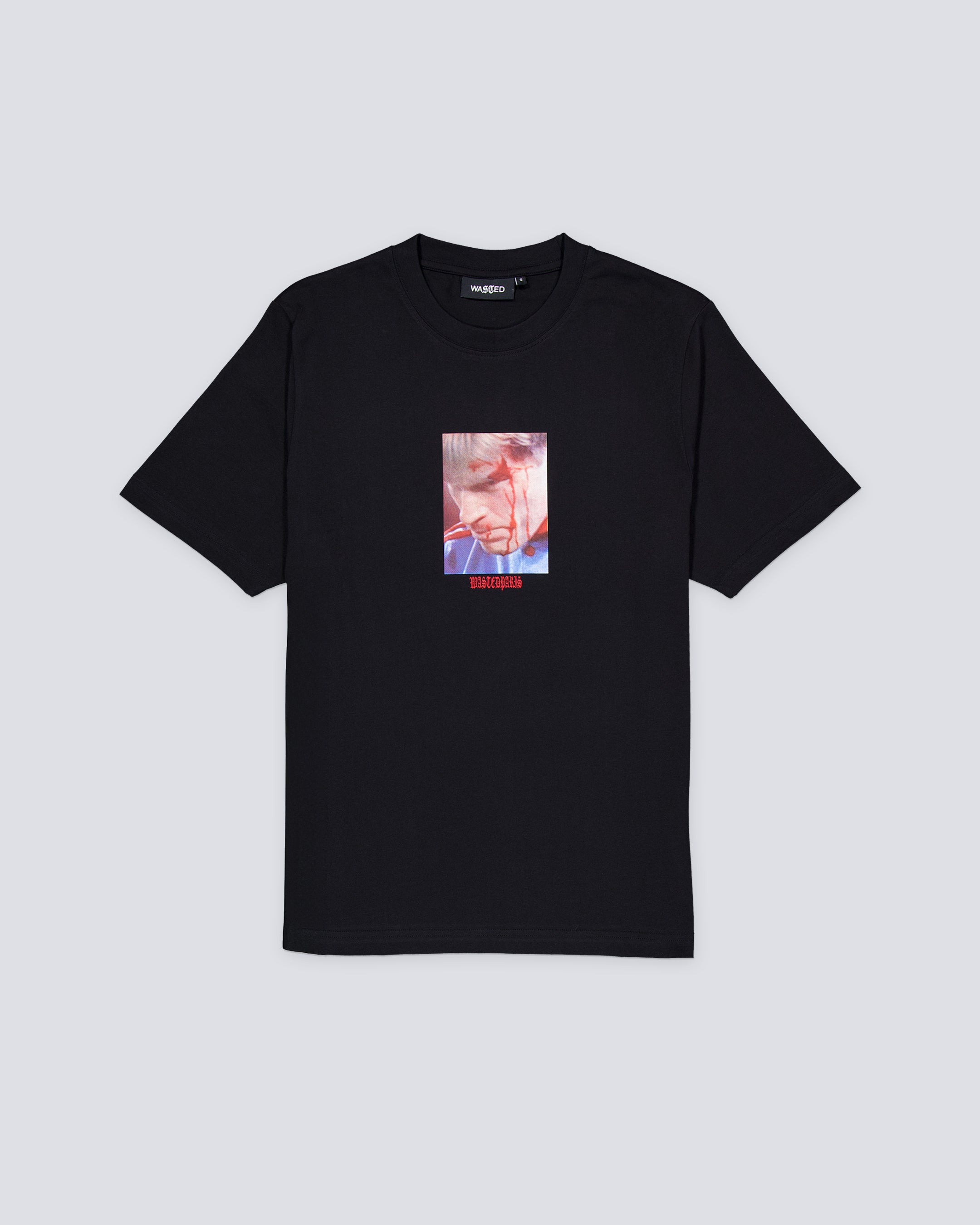 Camiseta Wasted Paris Stunner Negro Hombre WSTDSS25-36-BLK