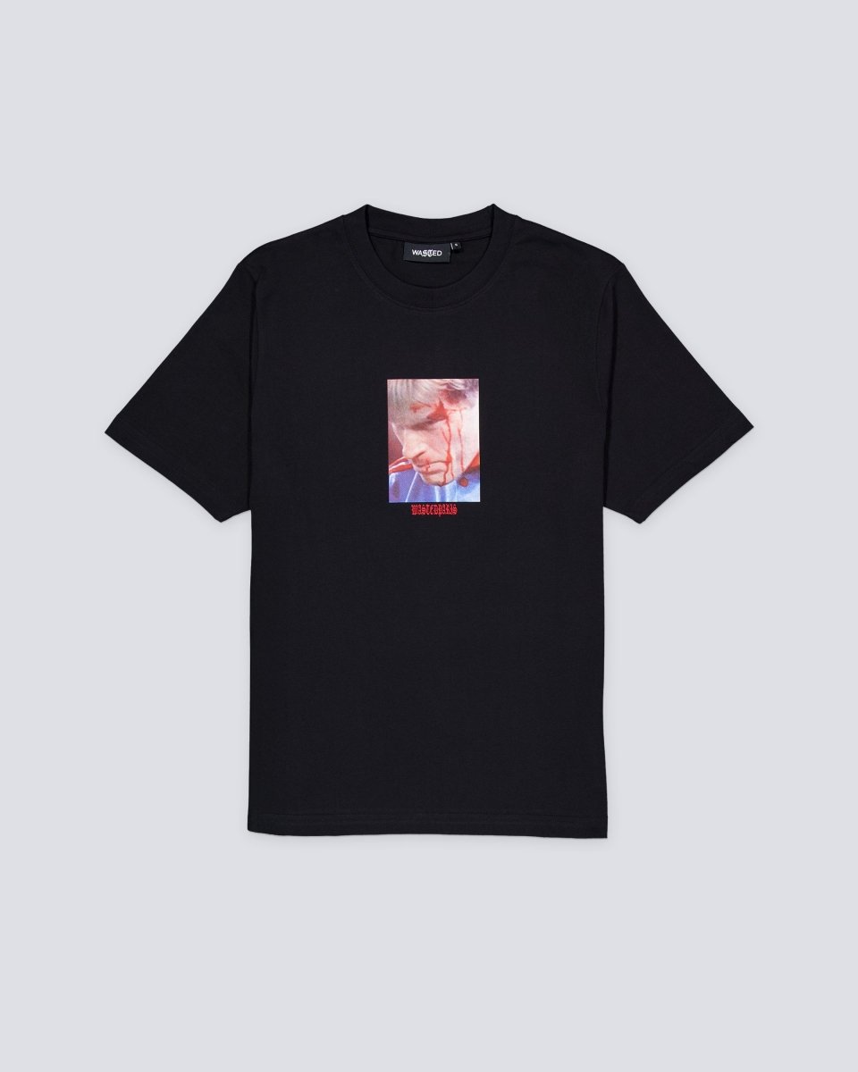 Camiseta Wasted Paris Stunner Negro Hombre WSTDSS25-36-BLK