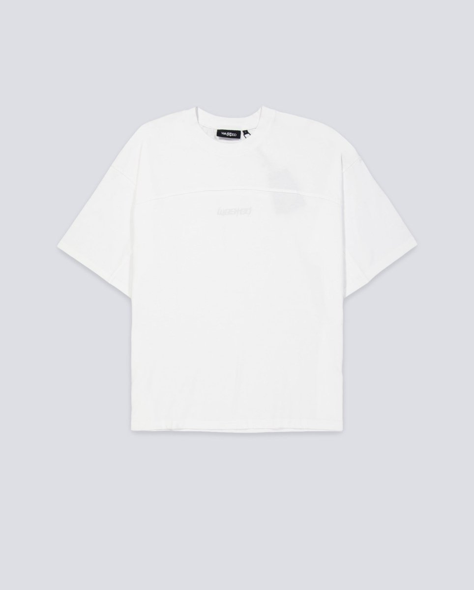 Camiseta Wasted Paris Switchblade Boxy Blanco Unisex WSTDFW25-2
