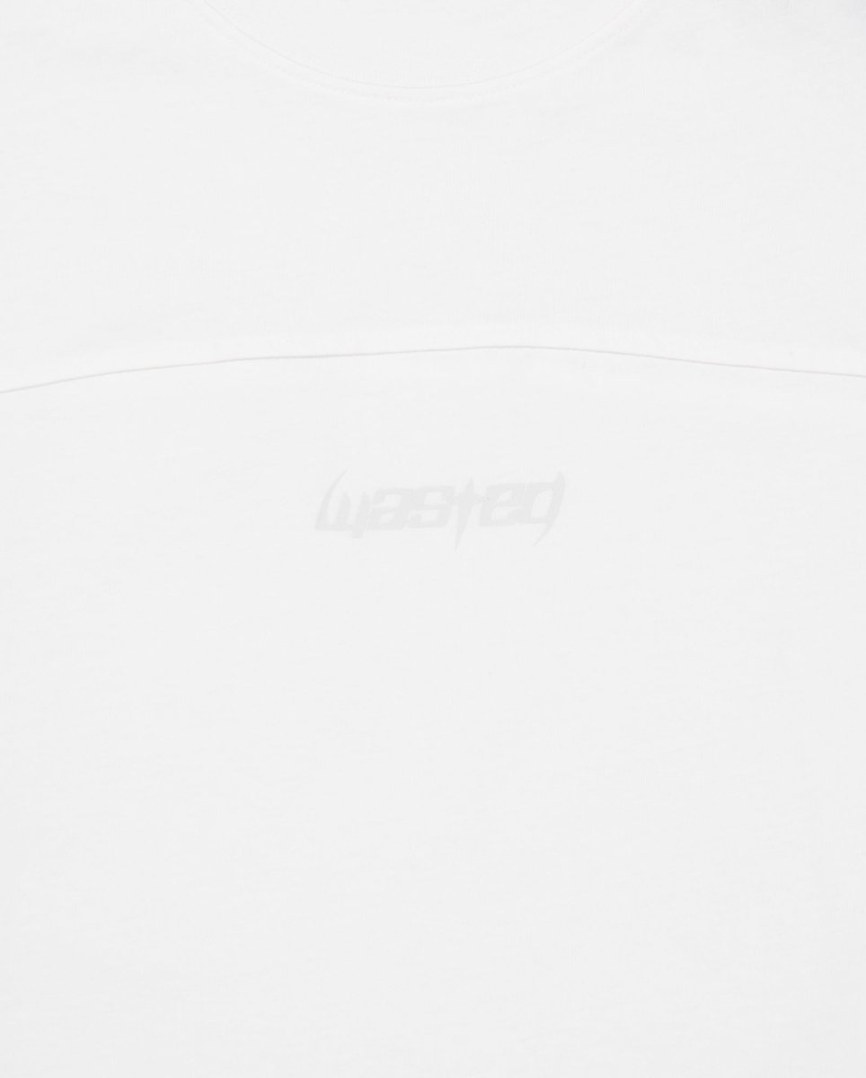 Camiseta Wasted Paris Switchblade Boxy Blanco Unisex WSTDFW25-2