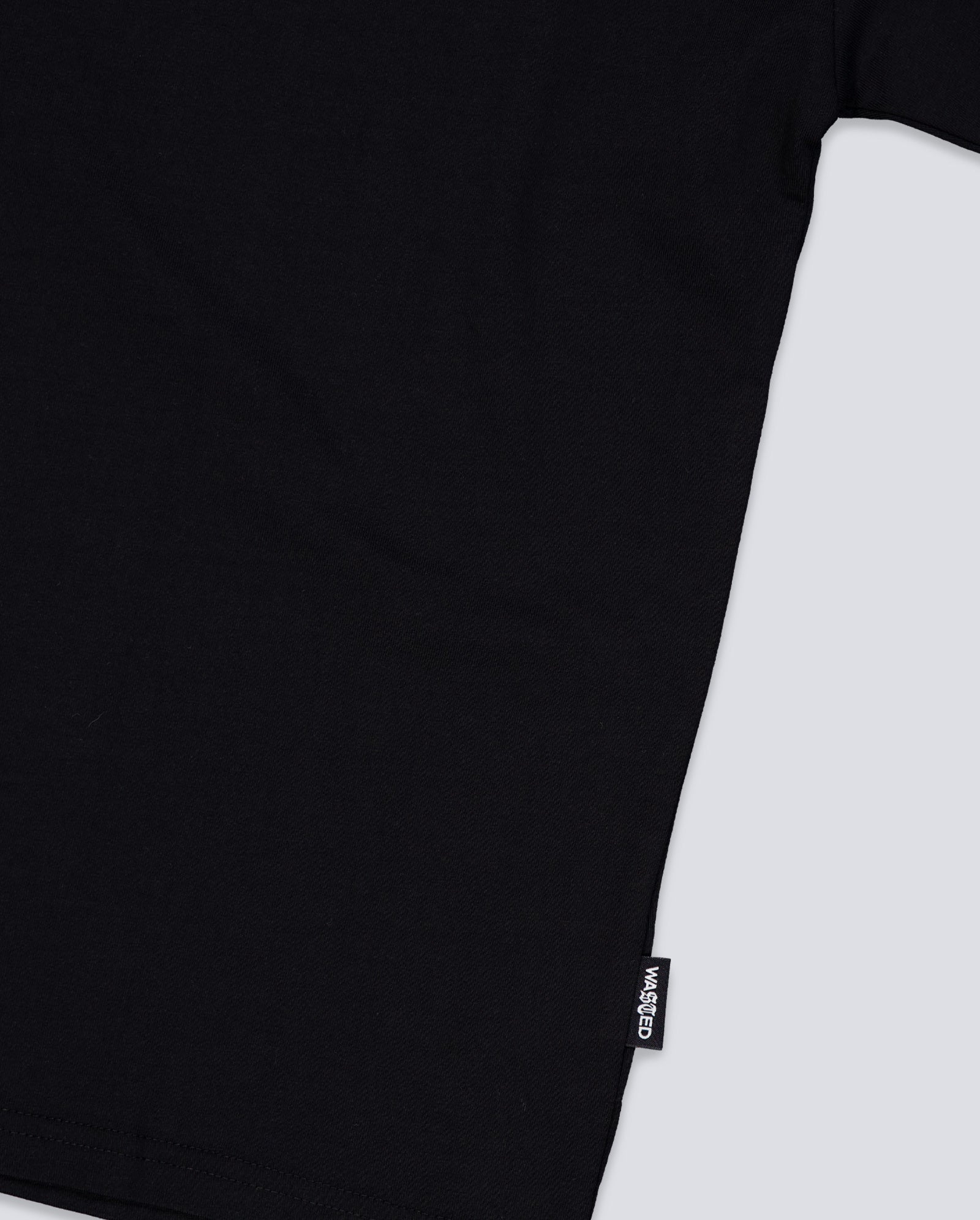Camiseta Wasted Paris Switchblade Boxy Negro Unisex WSTDFW25-1