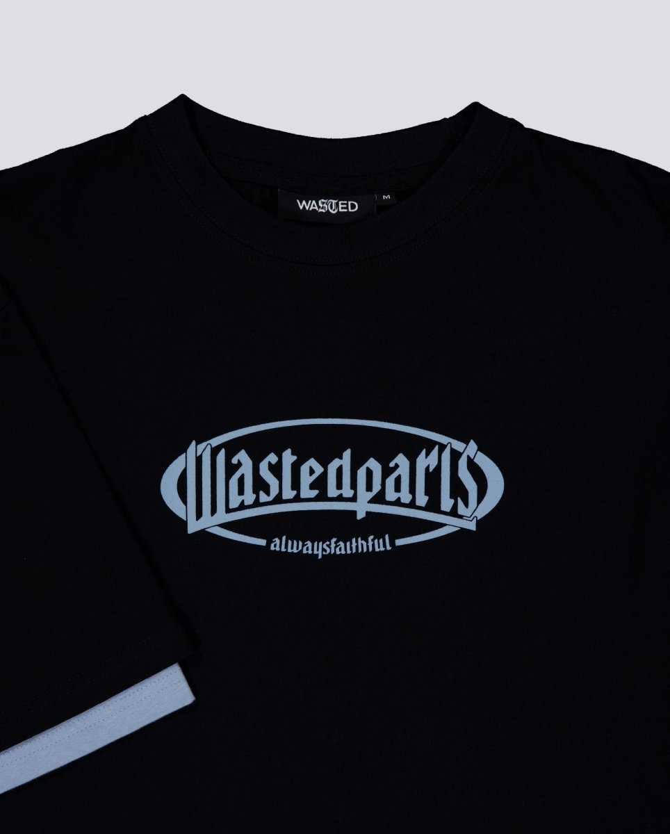 Camiseta Wasted Paris Yard T-Nine Negro Unisex