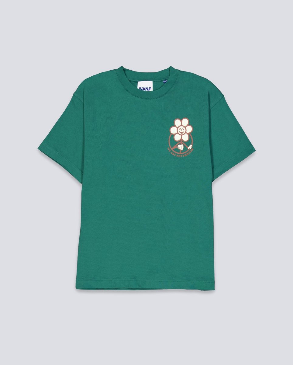 Camiseta We Are Not Friends Daisy Greenland Verde Unisex WANFFW25-10