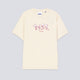 Camiseta We Are Not Friends Lettering Wanf Beige Unisex