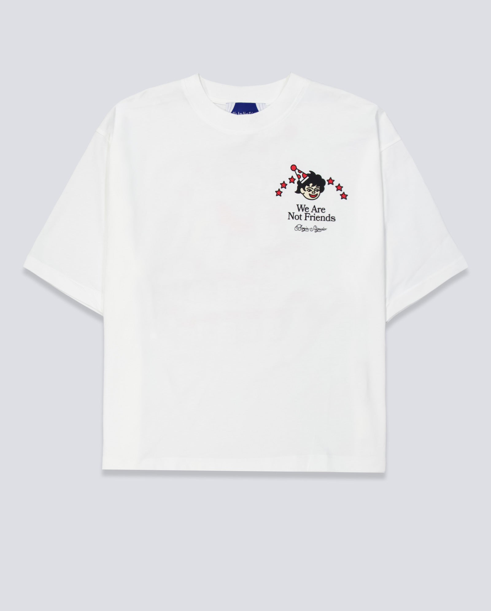 Camiseta We Are Not Friends WANF Borja Silgado Hombre WANFSS26-11