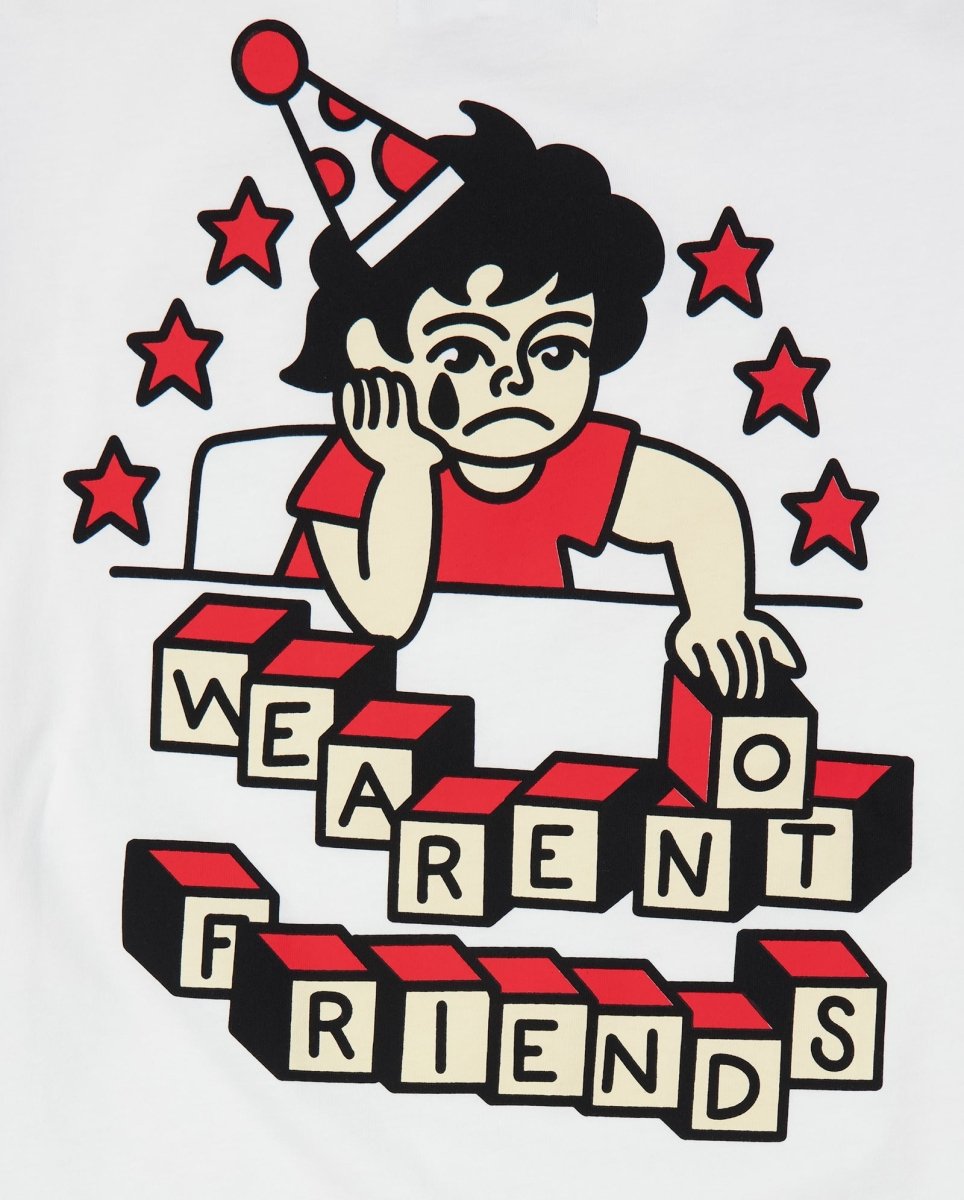 Camiseta We Are Not Friends WANF Borja Silgado Hombre WANFSS26-11