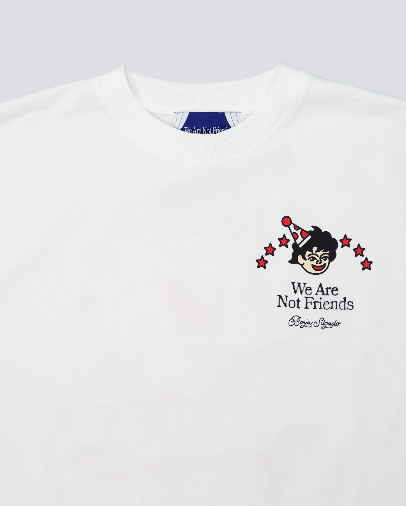 Camiseta We Are Not Friends WANF Borja Silgado Hombre WANFSS26-11