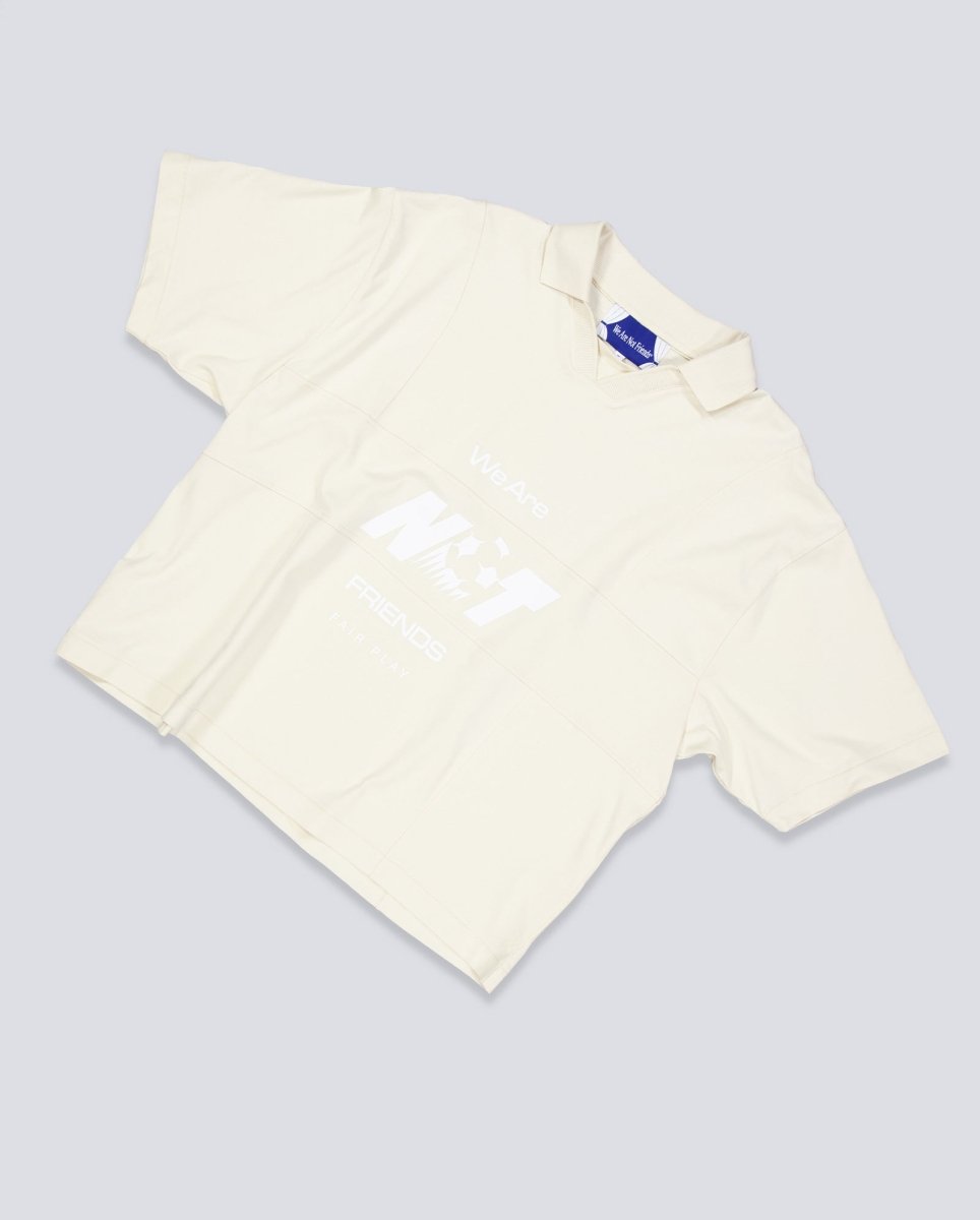 Camiseta We Are Not Friends World Play Cup Beige Unisex WANFSS26-09