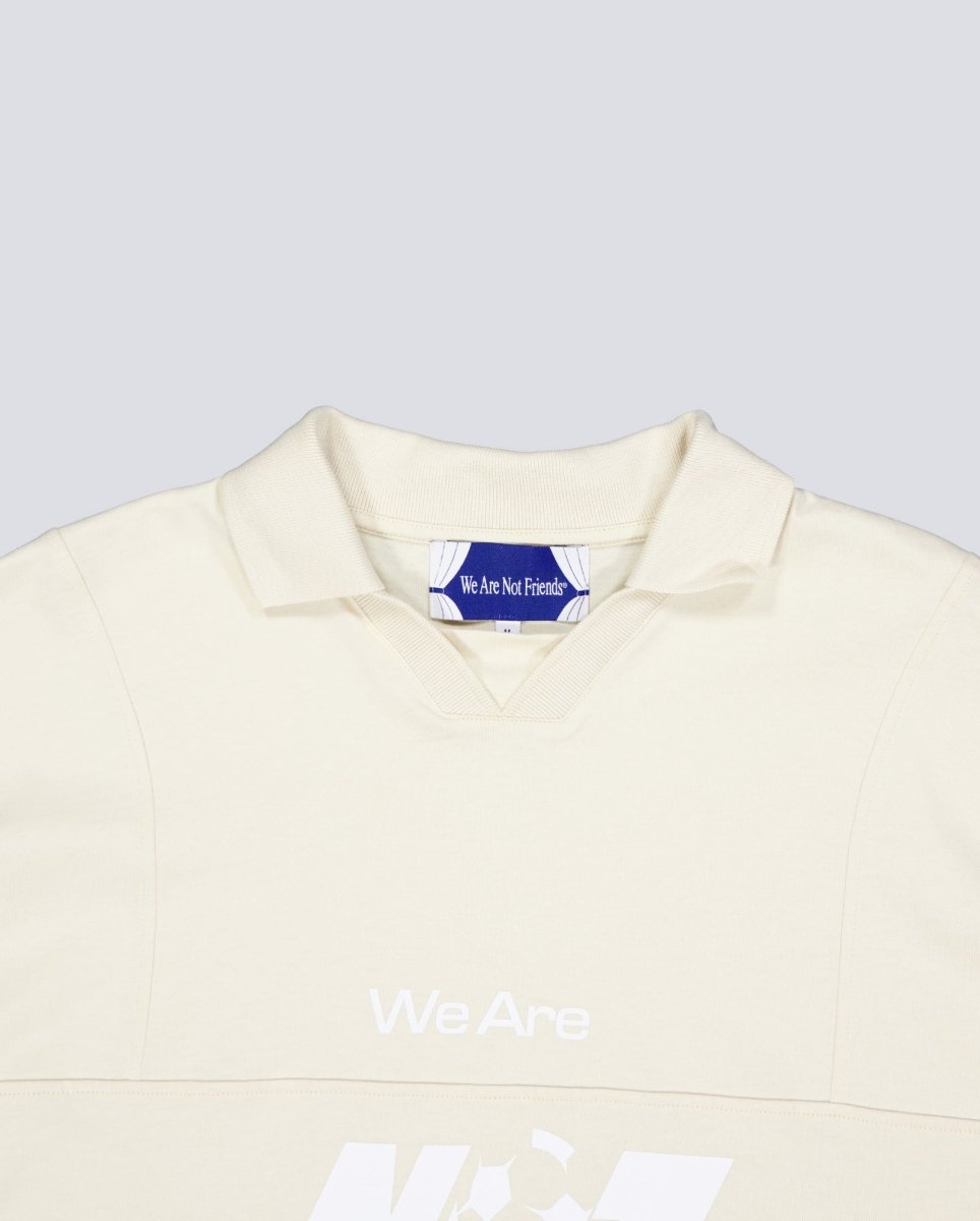 Camiseta We Are Not Friends World Play Cup Beige Unisex WANFSS26-09