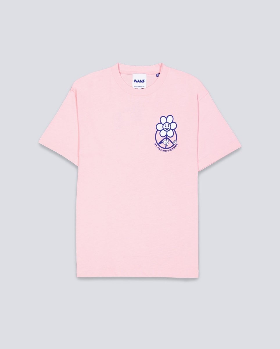 Camiseta We Are Not Friends Young Daisy Rosa Unisex WANFSS25-32
