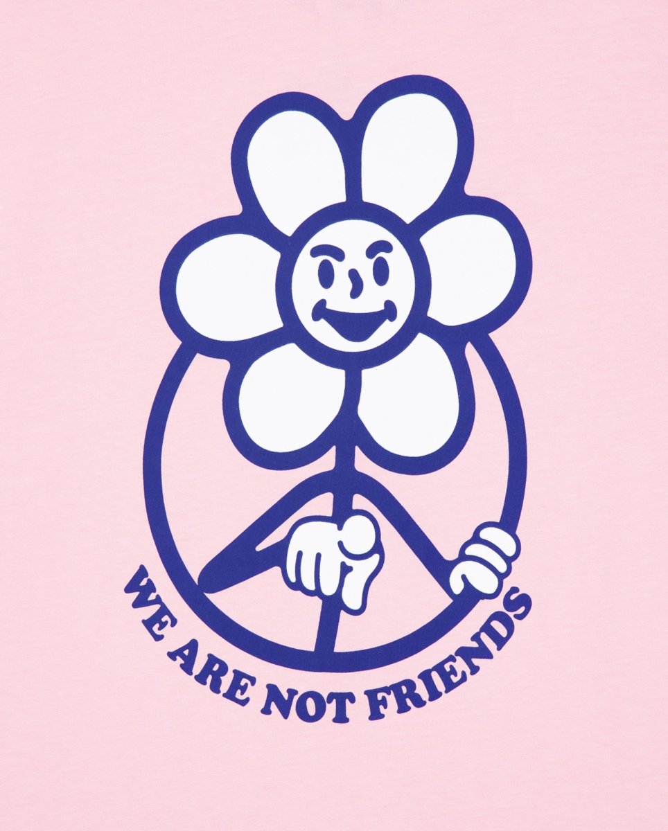 Camiseta We Are Not Friends Young Daisy Rosa Unisex WANFSS25-32