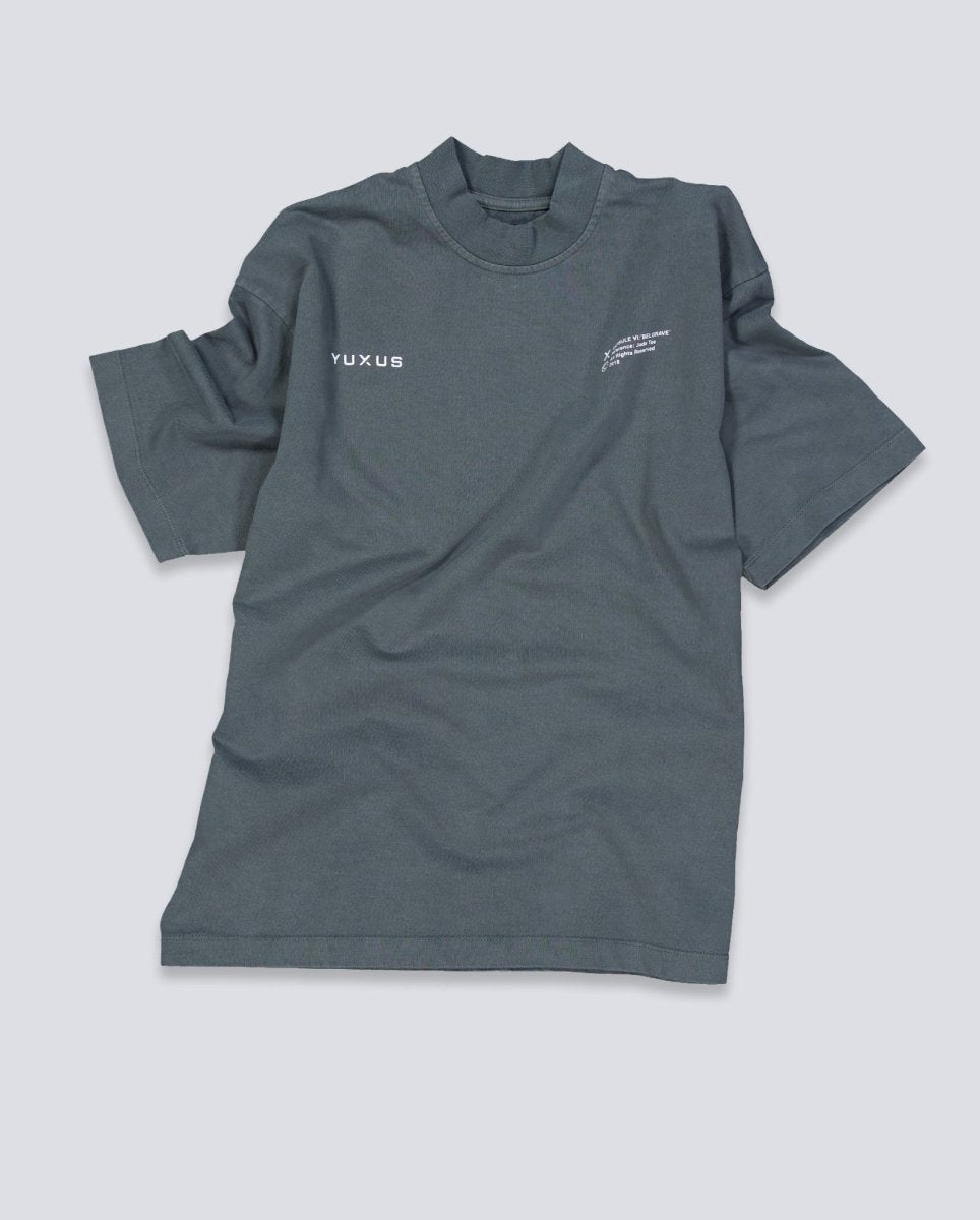 Camiseta Yuxus Belgrave Gris Unisex BELGRAVE-TEE-JADE