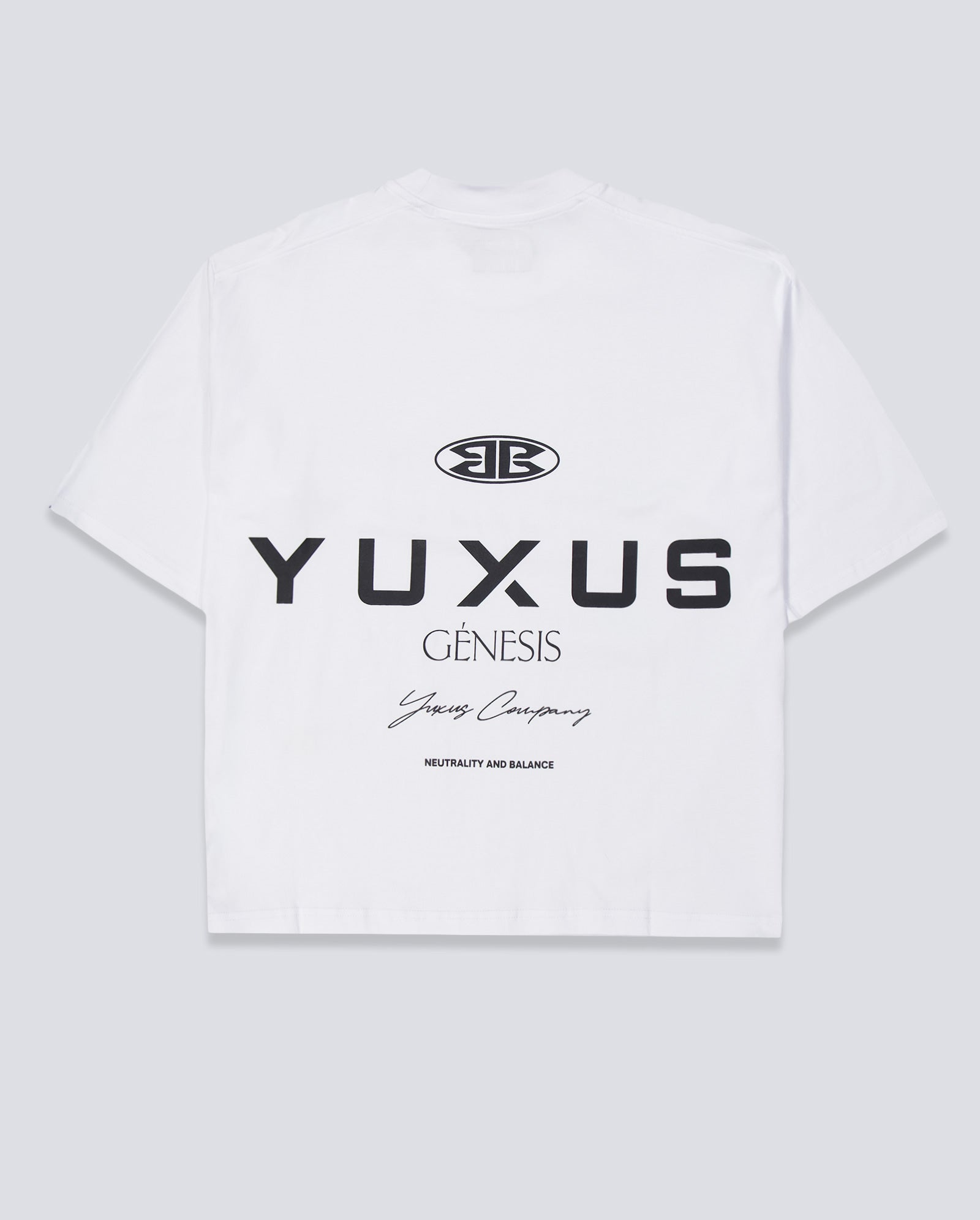Camiseta Yuxus Bone Genesis Blanco Unisex 01-26-GENESIS-T