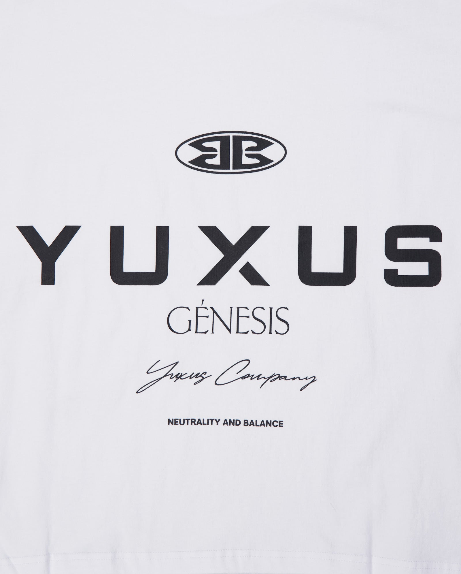 Camiseta Yuxus Bone Genesis Blanco Unisex 01-26-GENESIS-T