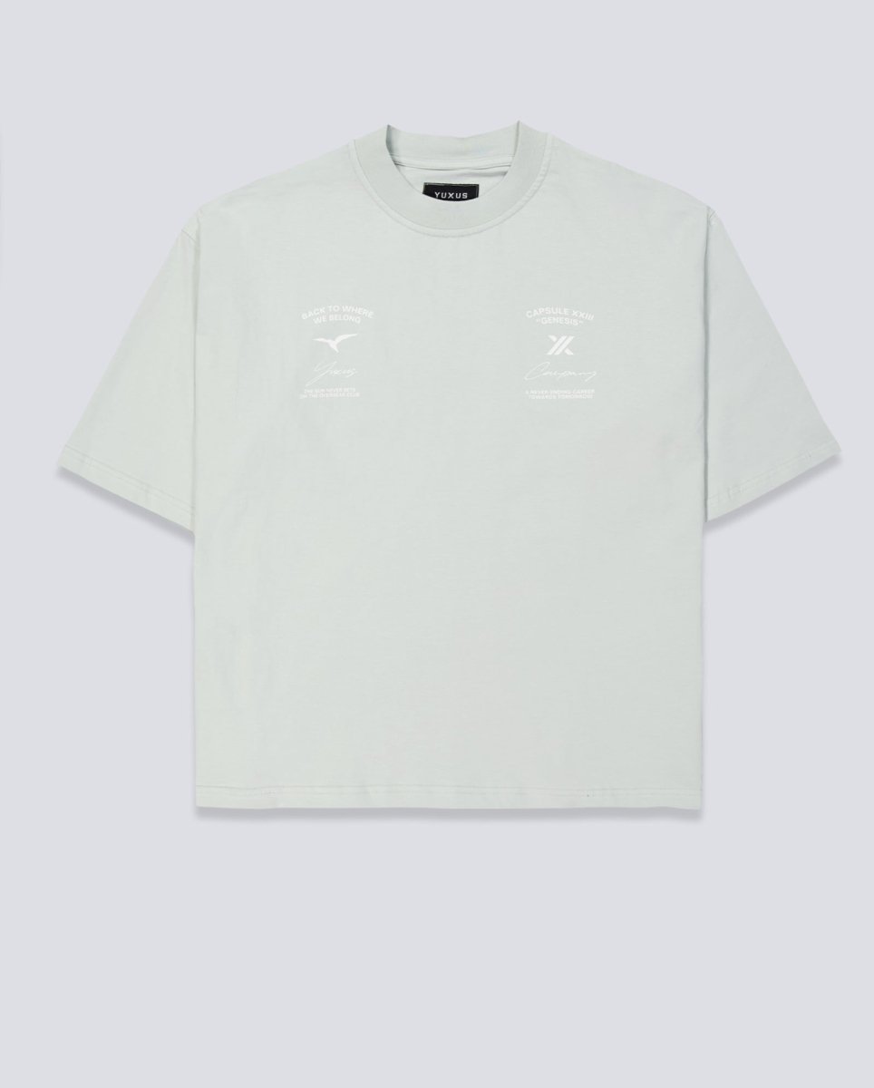 Camiseta Yuxus Vibe Genesis  Gris Unisex 05-26-GENESIS-V