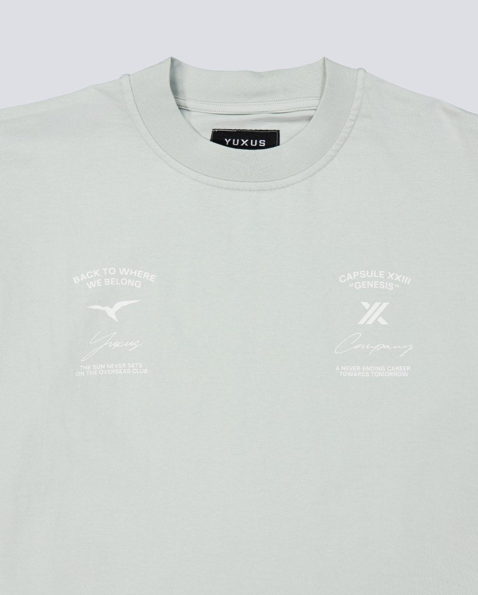 Camiseta Yuxus Vibe Genesis  Gris Unisex 05-26-GENESIS-V
