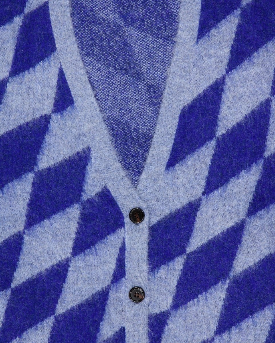 Cárdigan Edmmond Studios Azul Unisex 325-60-16540