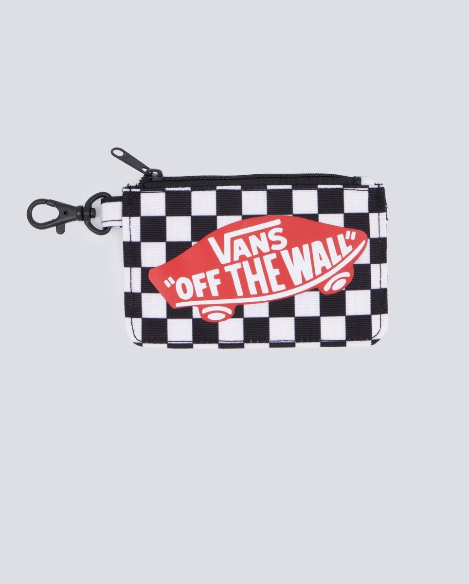Cartera Vans Off The Wall Checkerboard Negro Y Blanco Unisex VN000Q9WY281