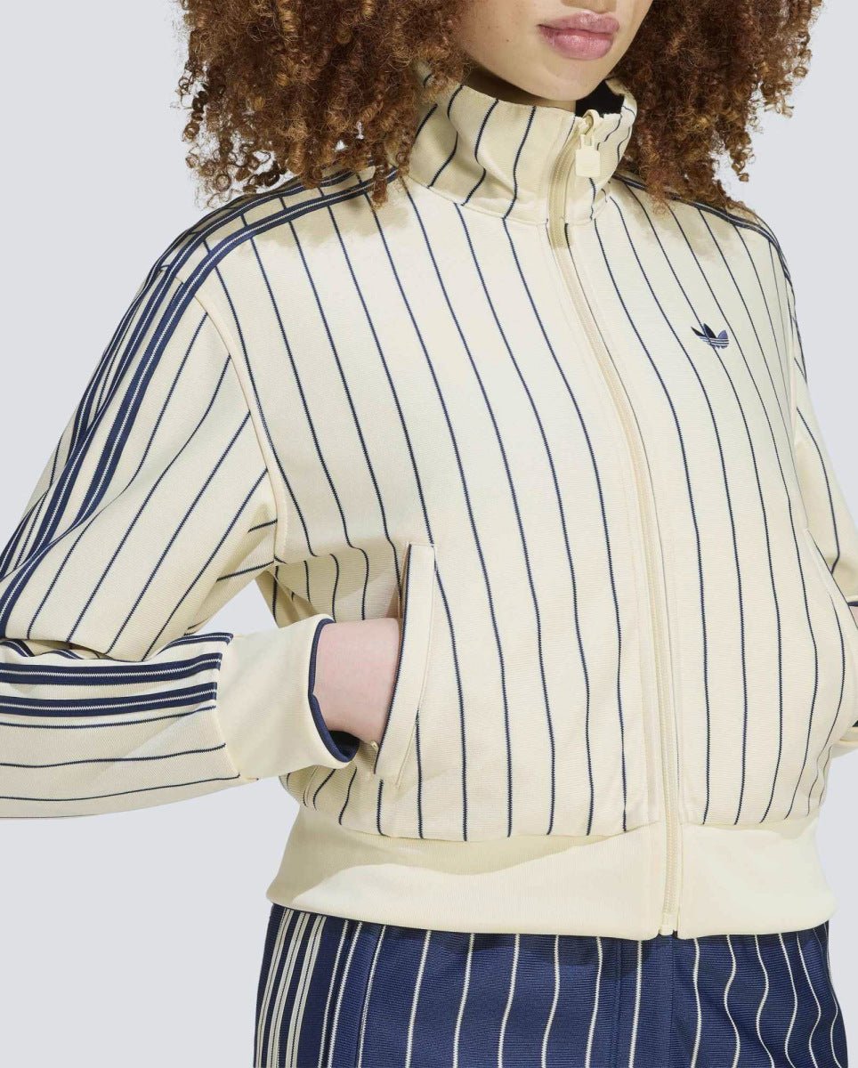 Chaqueta Adidas Firebird Reversible Beige Mujer KR7031