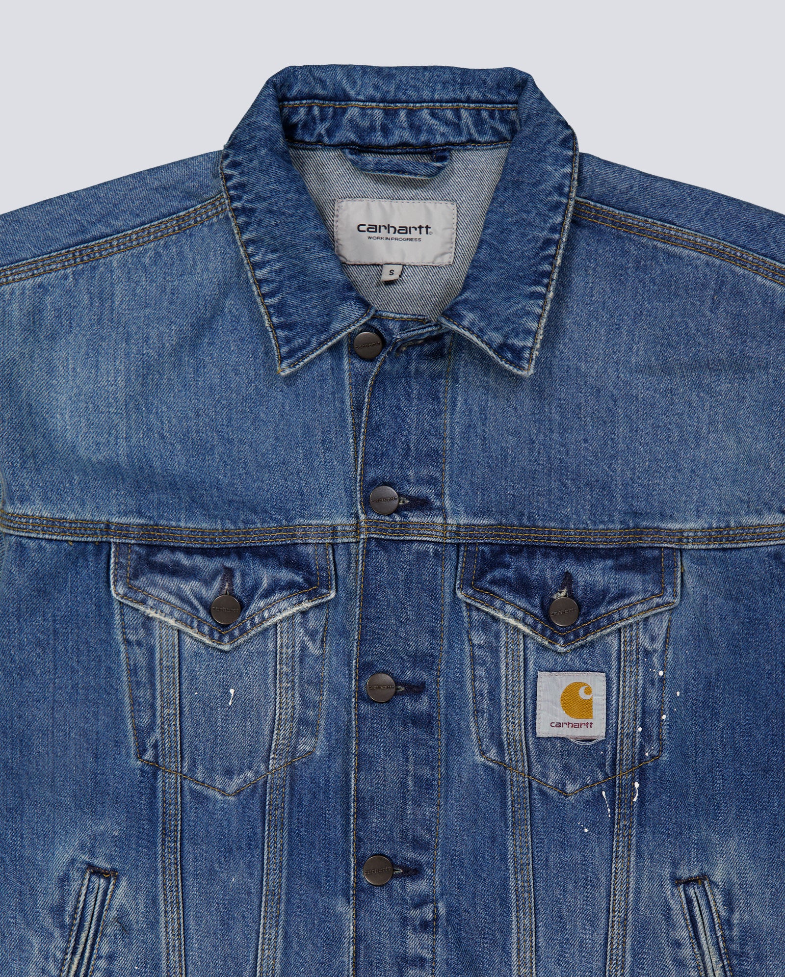 Chaqueta Carhartt Wip Helston Jacket Azul Unisex  I033352-01EJ