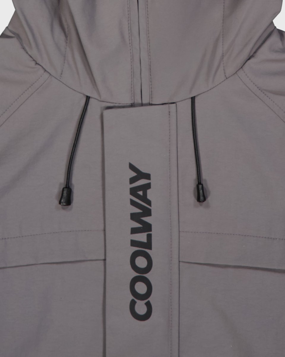 Chaqueta Coolway Storm Grey Windbreaker Gris Unisex 9088778