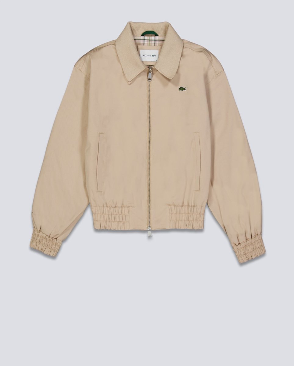 Chaqueta Lacoste Blouson Beige Mujer BF5305-X6F
