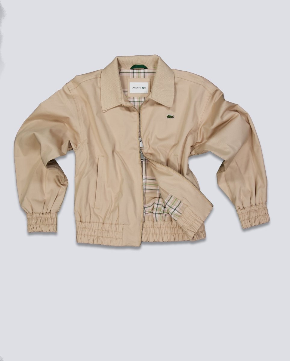 Chaqueta Lacoste Blouson Beige Mujer BF5305-X6F