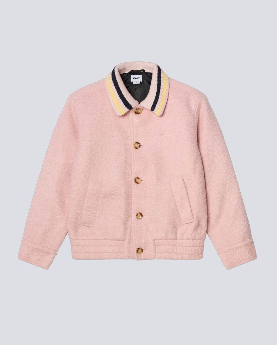 Chaqueta Obey Arden Blouson Rosa Unisex 121800603-PLL