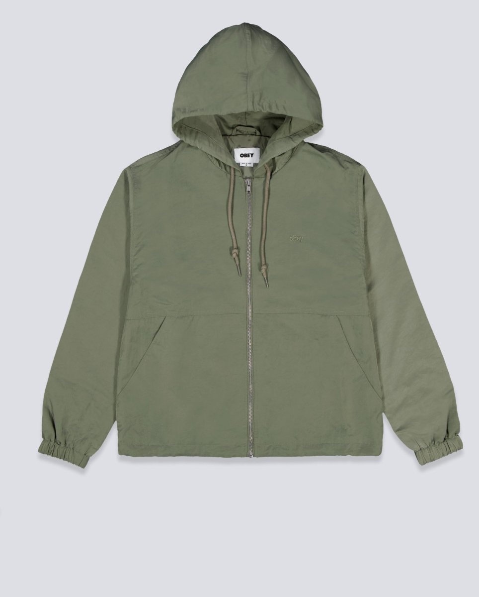Chaqueta Obey Lula Boxi Verde Mujer 221800443-SAG