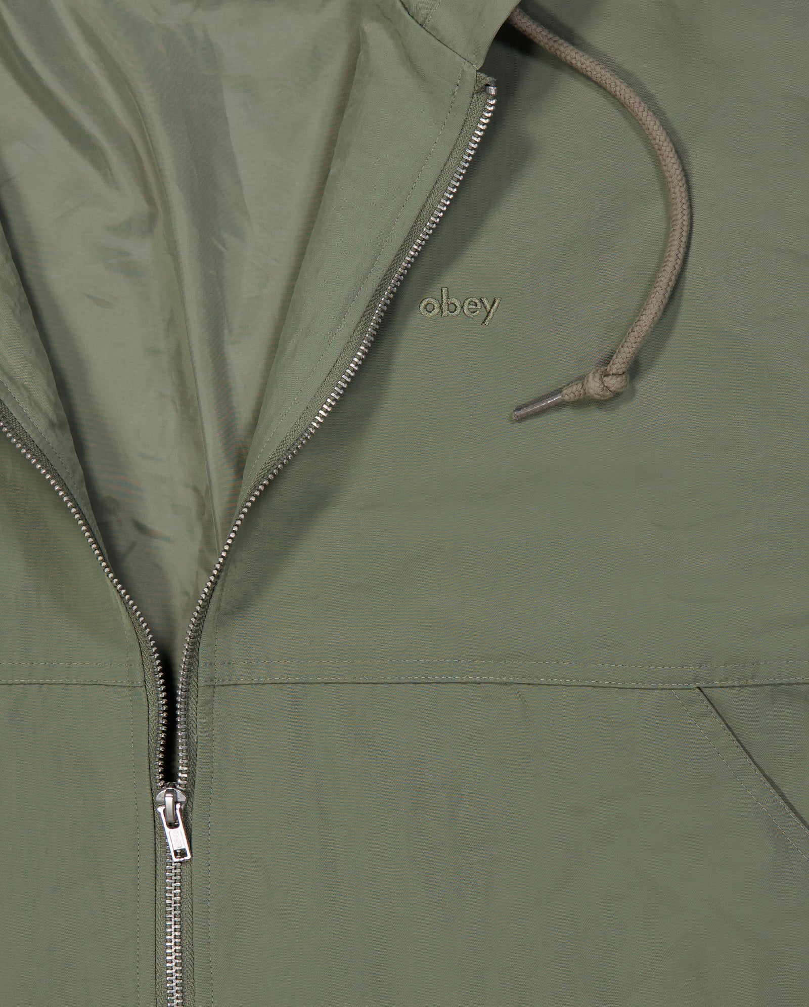 Chaqueta Obey Lula Boxi Verde Mujer 221800443-SAG